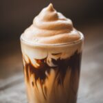 brown sugar cold foam recipe with extra creamy foam topping iced cold brew
