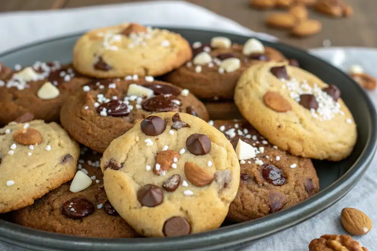 custom-small-batch-cookies Customized small batch chocolate chip cookies with nuts and chocolate chunks